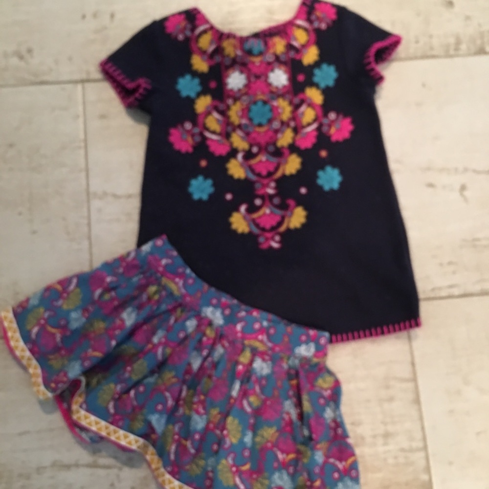 Genuine kids sweater/skirt set